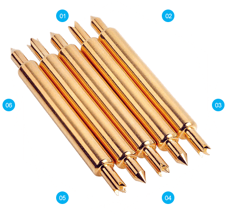 華榮華雙頭探針、高頻測(cè)試彈簧探針、pogopin探針、層層嚴(yán)格質(zhì)檢，保證產(chǎn)品零缺陷